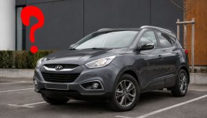 hyundai ix35 sur un parking