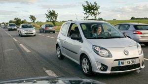 twingo qui accélère