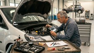 changement du boîtier papillon